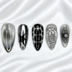 SS03 - Chrome Abstract Black Silver